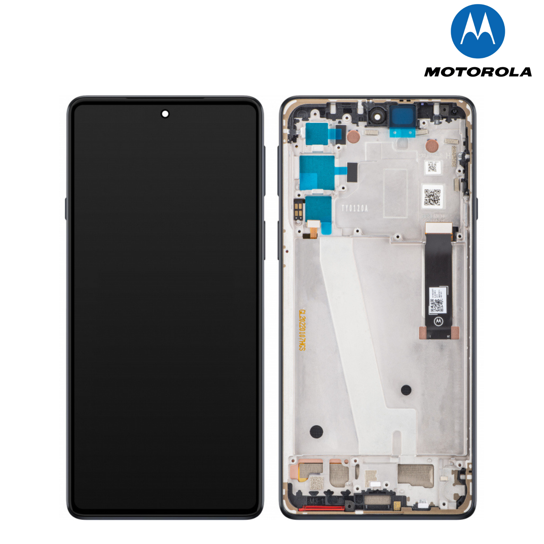 Motorola Edge 40 Viva Magenta Service Pack LCD